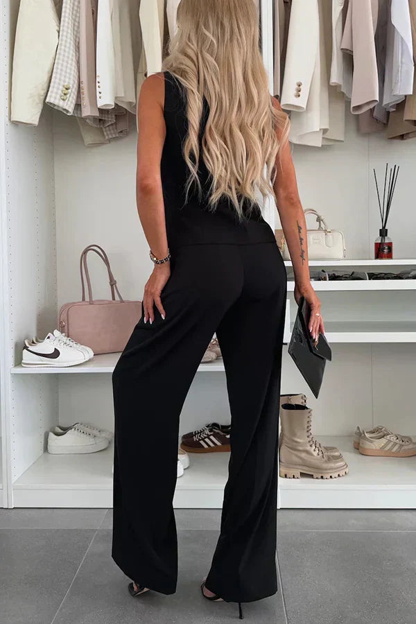 Rebecca | Button-Front Co-Ord Two-Piece Set