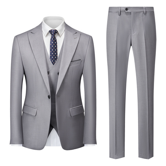 Men's 3-Piece Formal Wedding Guest Suit