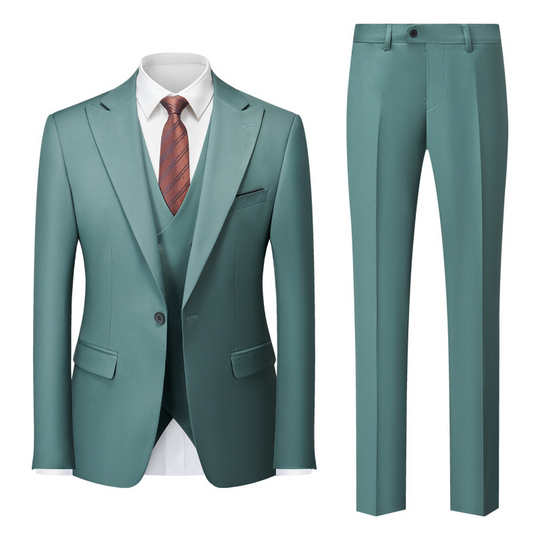 Men's 3-Piece Formal Wedding Guest Suit