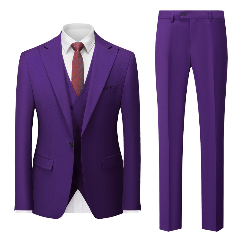 Men's 3-Piece Formal Wedding Guest Suit