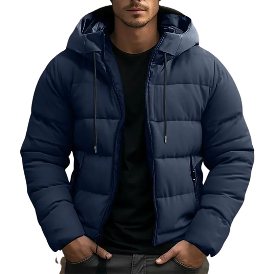 Men's Puffer Hooded Jacket
