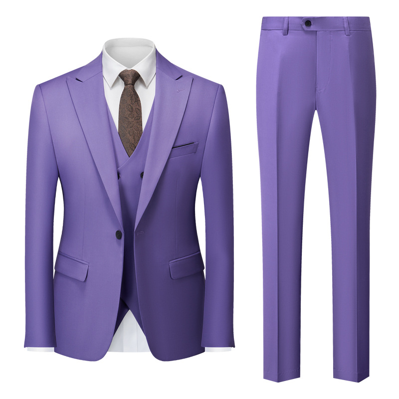 Men's 3-Piece Formal Wedding Guest Suit