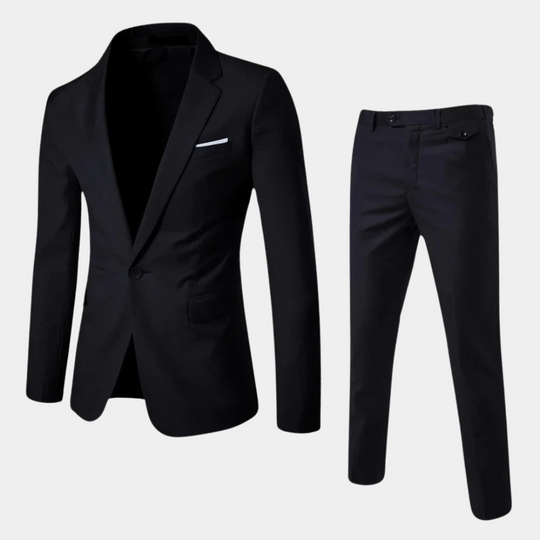 Men's Modern 3-Piece Slim Fit Wedding Guest Suit