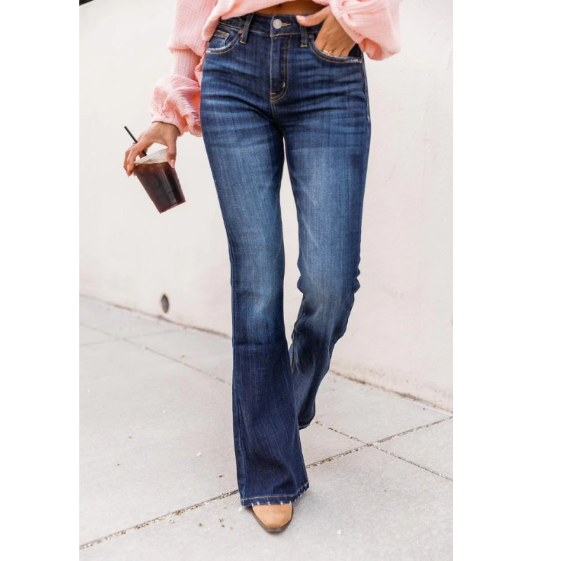 Women's Slim Fit Flared Jeans