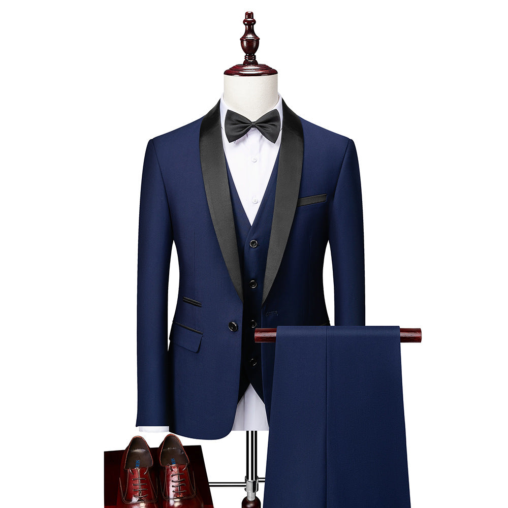 Men’s 3-Piece Slim Fit Formal Suit