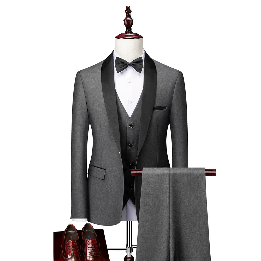 Men’s 3-Piece Slim Fit Formal Suit