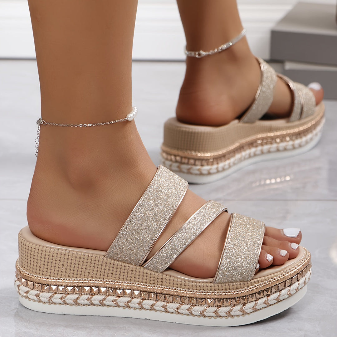 Edith | Cushioned Breathable Flat Sandals