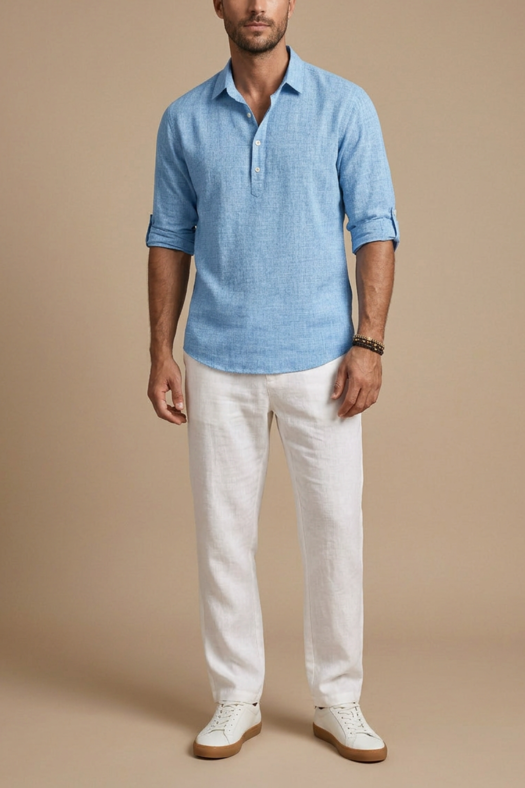 Hugh | Knit Polo Shirt