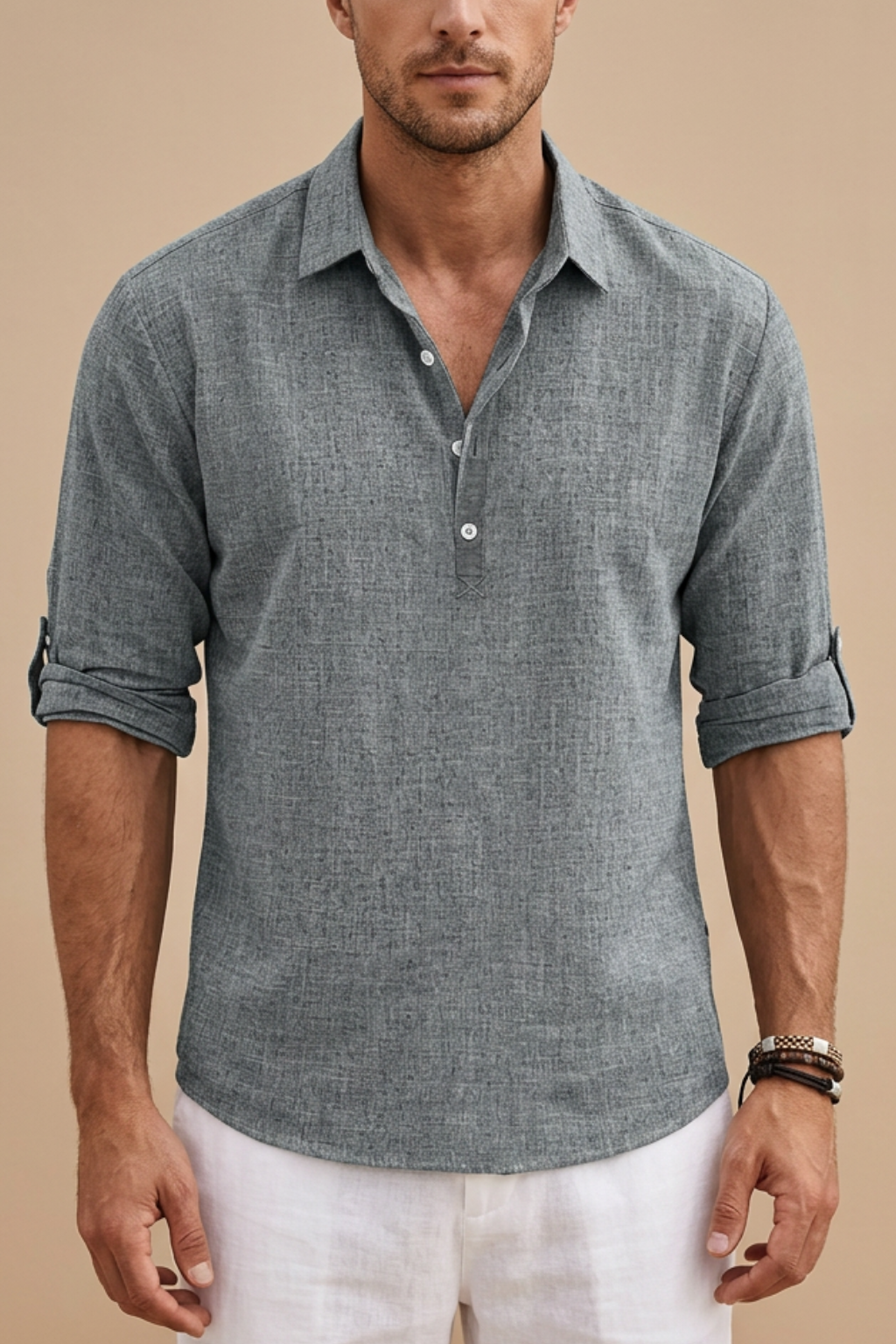 Hugh | Knit Polo Shirt