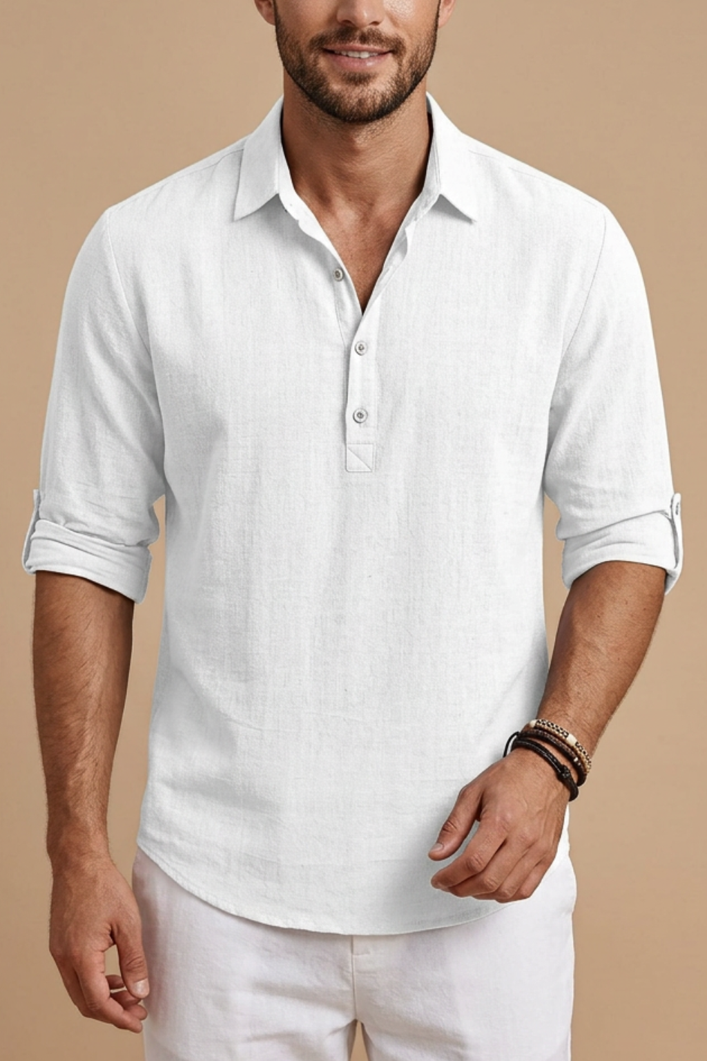Hugh | Knit Polo Shirt