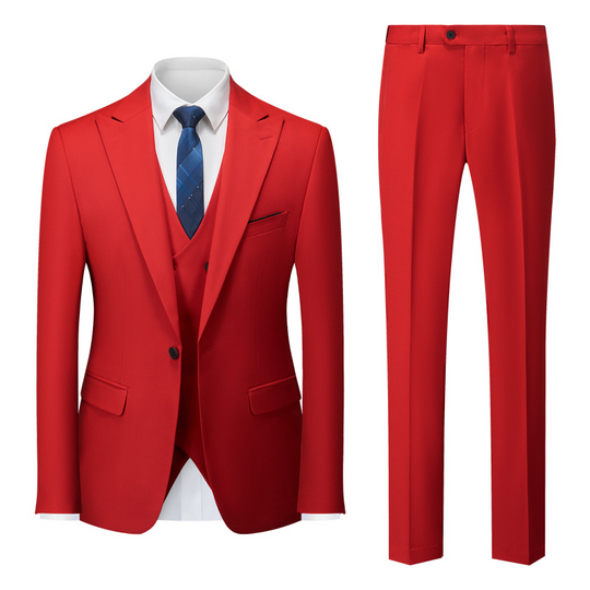 Men's 3-Piece Formal Wedding Guest Suit