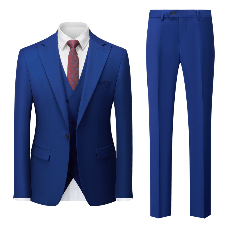 Men's 3-Piece Formal Wedding Guest Suit
