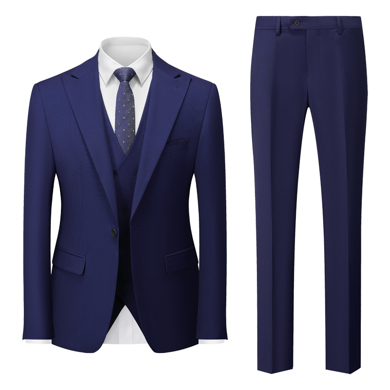 Men's 3-Piece Formal Wedding Guest Suit