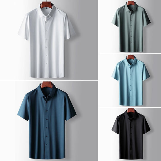 Men's Casual Collared Top