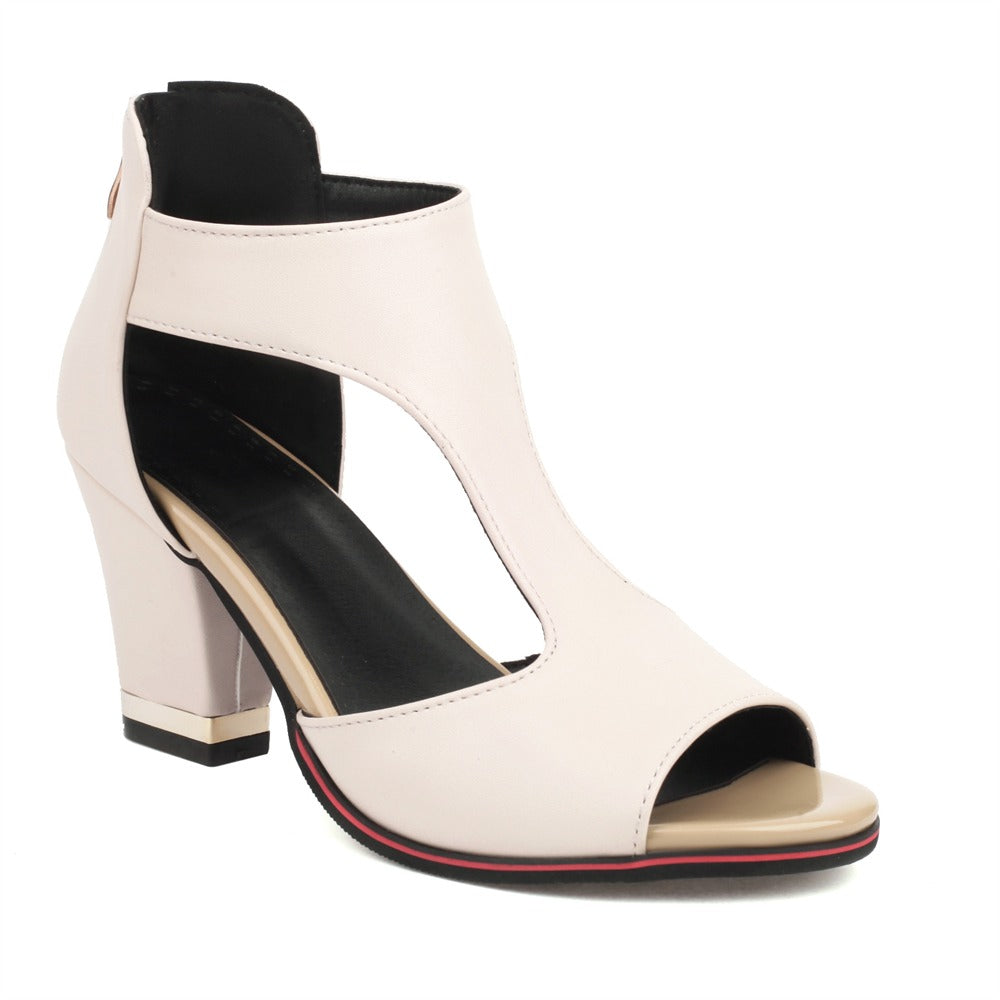 Women's Open Front Heels