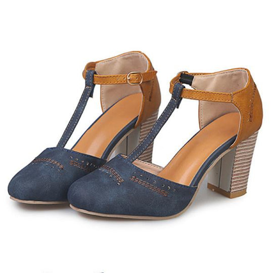 Women’s Heels With Low Block Heel