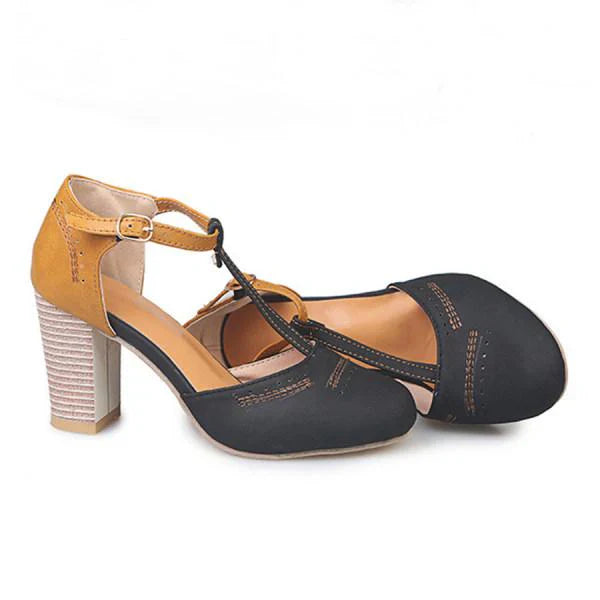 Women’s Heels With Low Block Heel