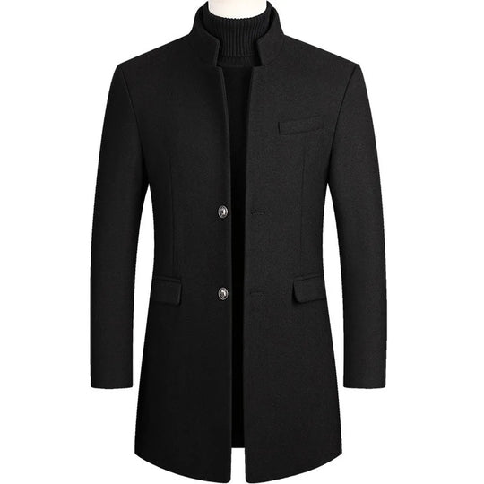 Men's Formal Warm Buttons Coat