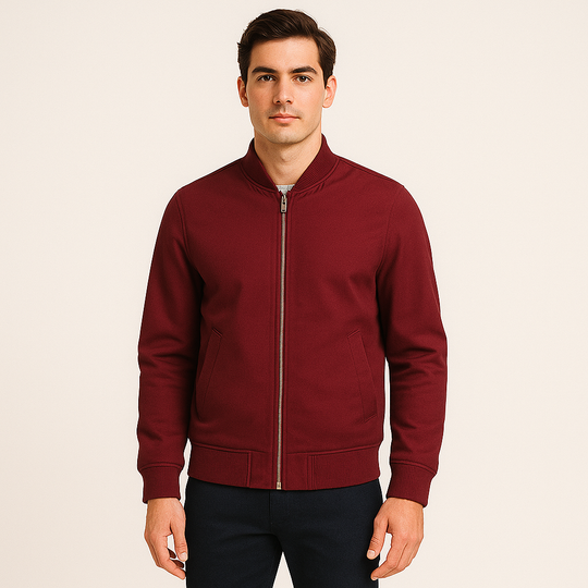 Men's Classic Bomber Jacket
