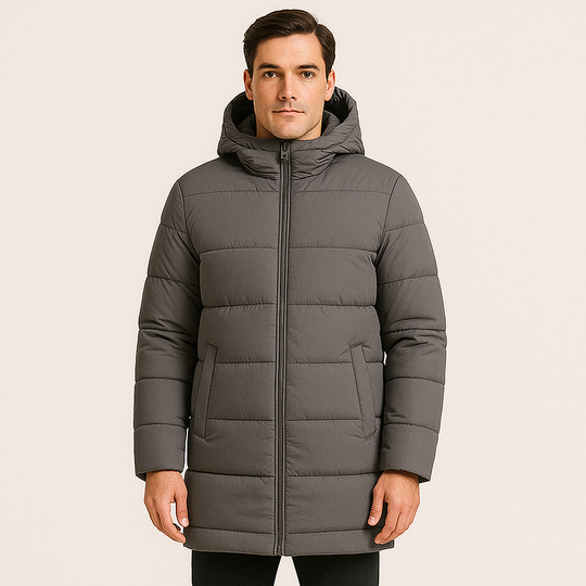 Men's Long Puffer Jacket