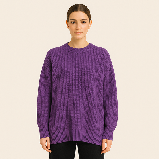 Women's Oversized Knitted Jumper