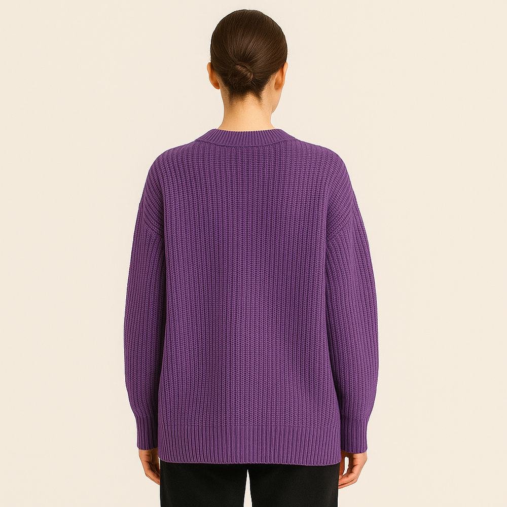 Women's Oversized Knitted Jumper