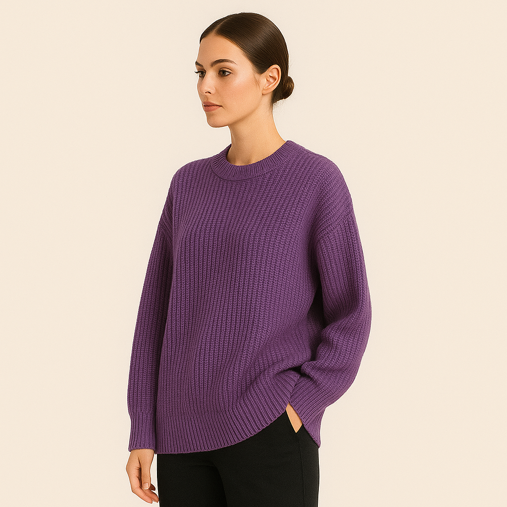 Women's Oversized Knitted Jumper