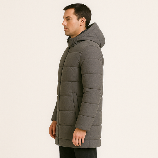 Men's Long Puffer Jacket