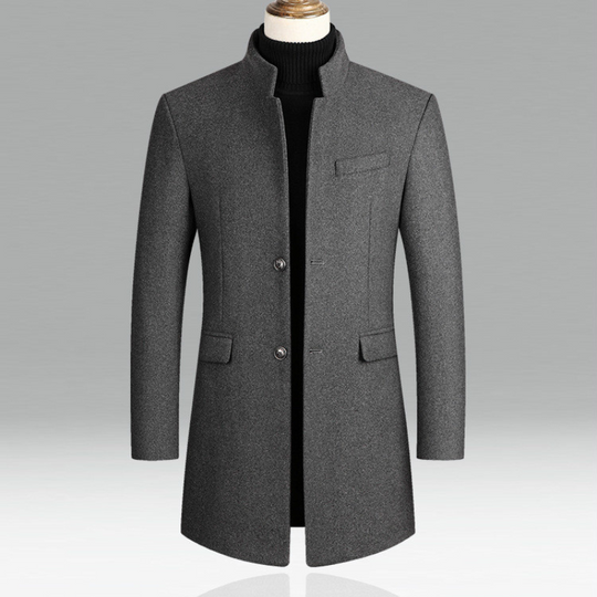 Men's Formal Warm Buttons Coat