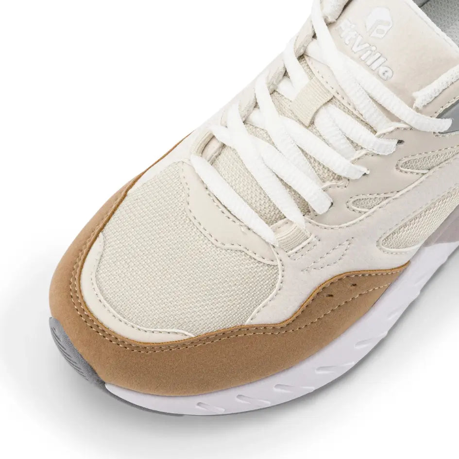 Women's Lace Wide Trainers