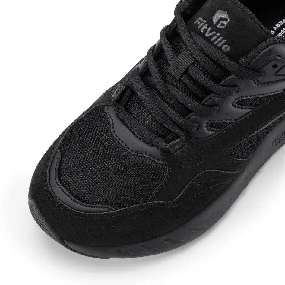 Women's Lace Wide Trainers