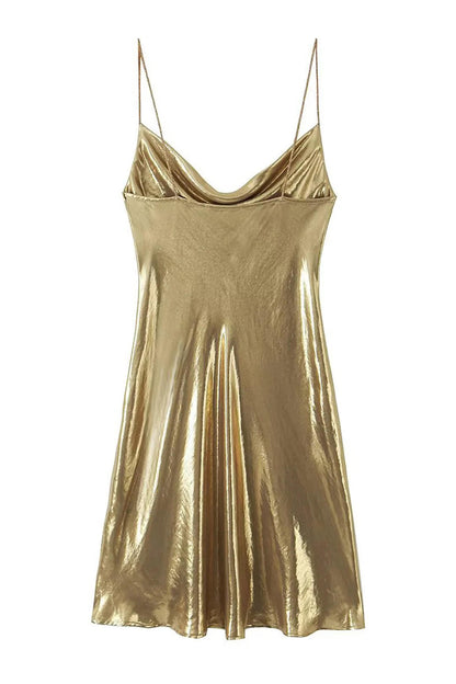 Liquid Gold Dress