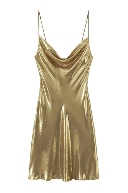 Liquid Gold Dress