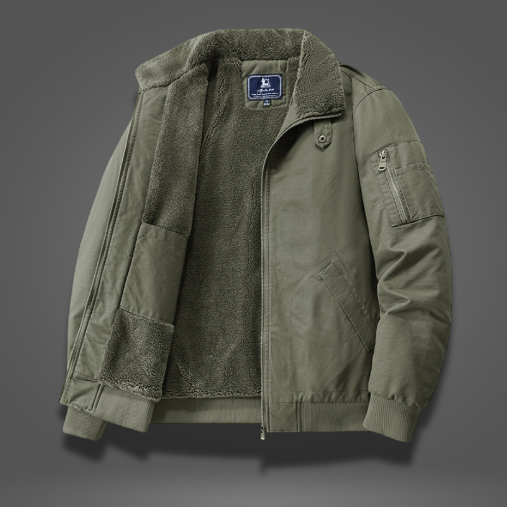 Men’s Bomber Jacket With Inner Lining