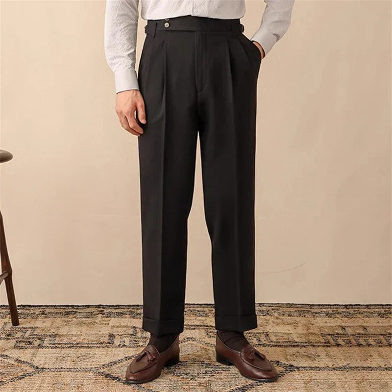 Norman | Side Buckle Trousers