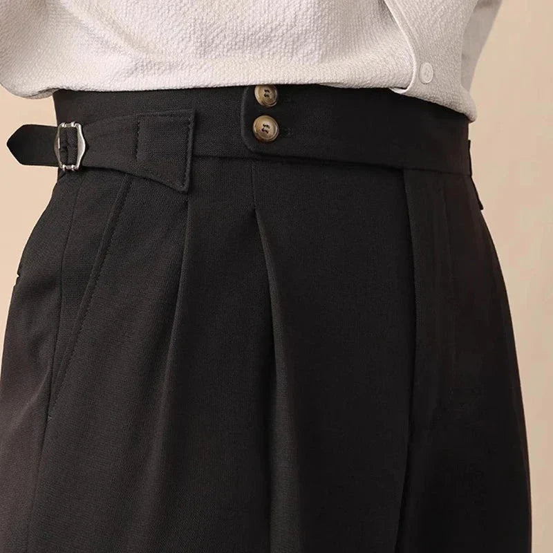 Norman | Side Buckle Trousers