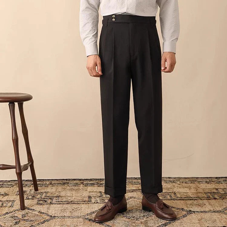 Norman | Side Buckle Trousers