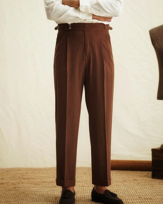 Norman | Side Buckle Trousers