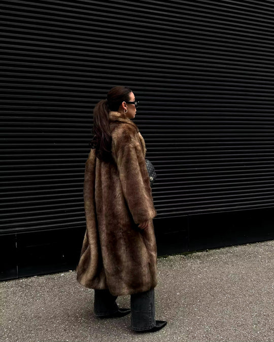 Women's Large Fur Coat
