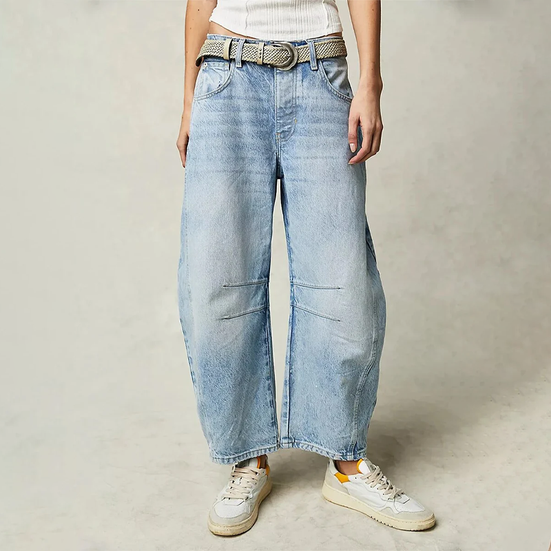 Women's Wide Leg Vintage Jeans