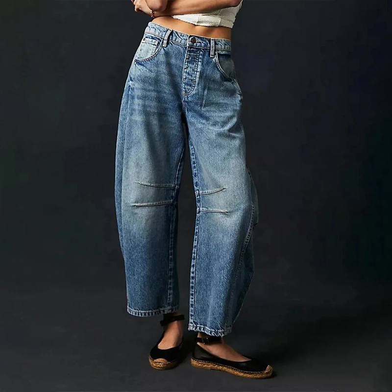 Women's Wide Leg Vintage Jeans