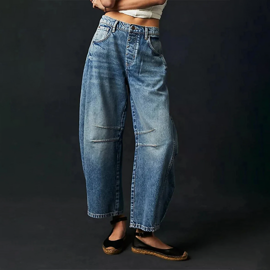 Women's Wide Leg Vintage Jeans