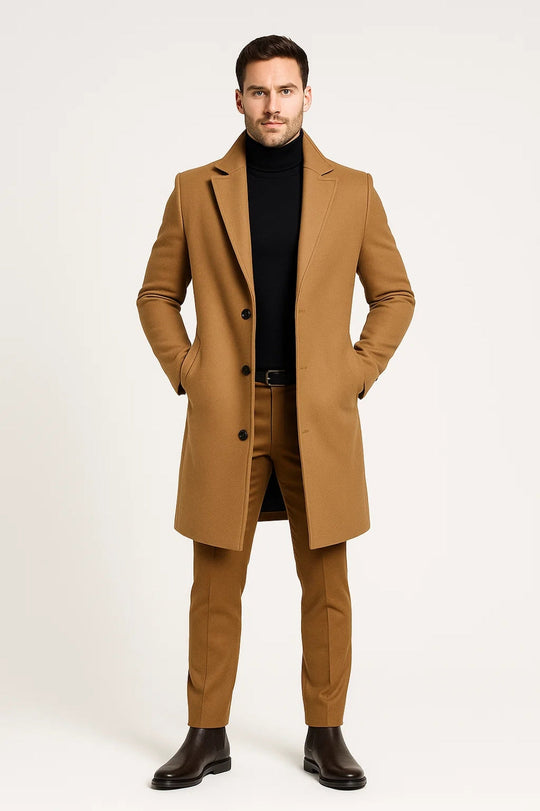 Men’s Long Winter Coat