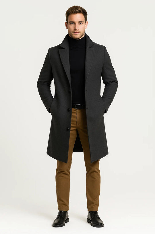 Men’s Long Winter Coat