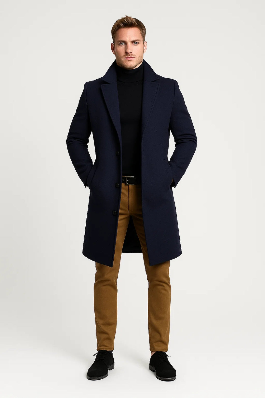 Men’s Long Winter Coat