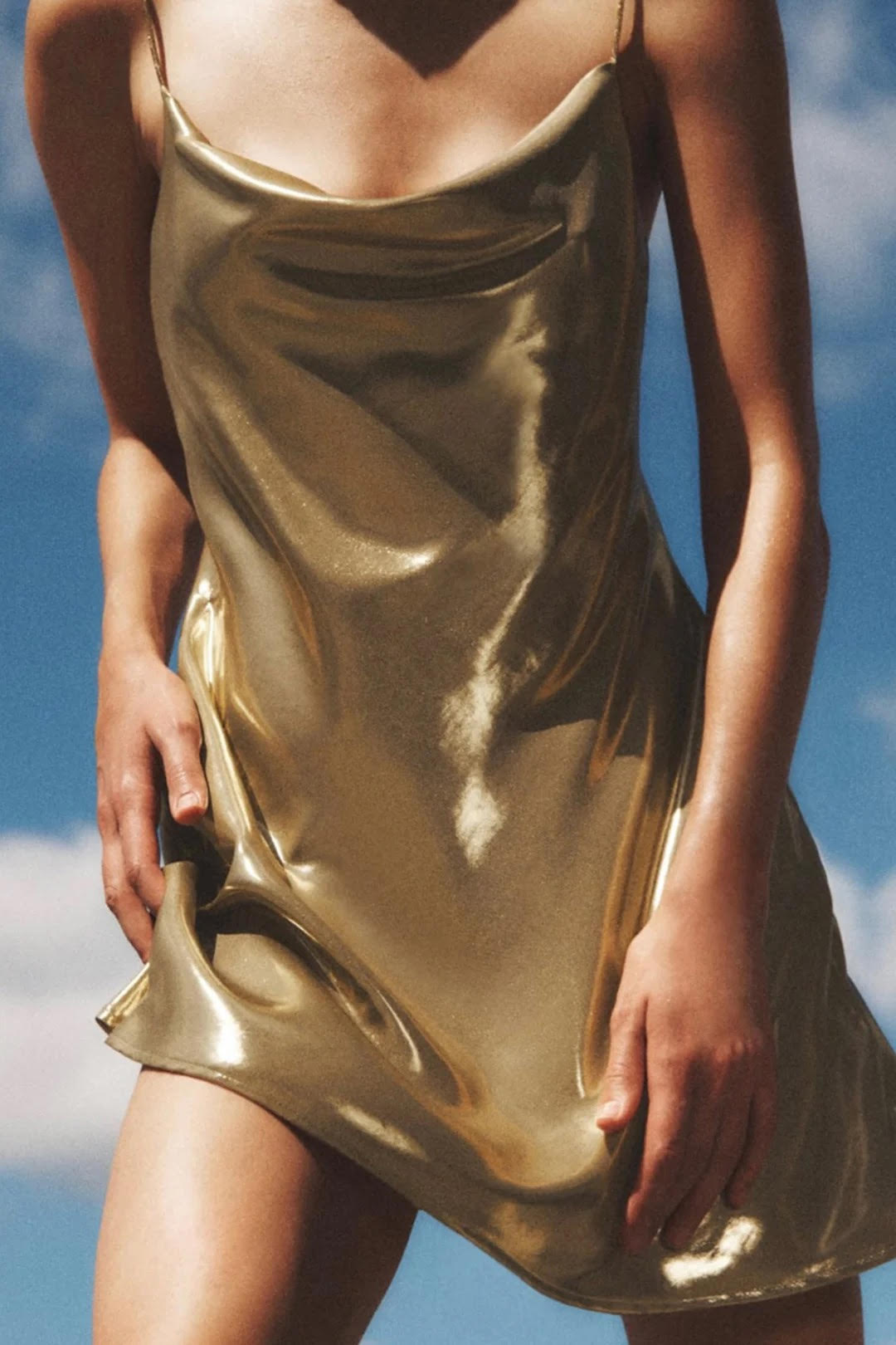 Liquid Gold Dress