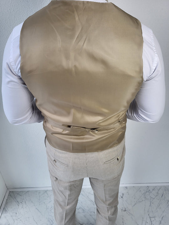 Men's Striped 3-Piece Suit