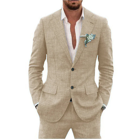 Men's 2-Piece Modern Wedding Guest Suit
