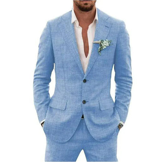 Men's 2-Piece Modern Wedding Guest Suit
