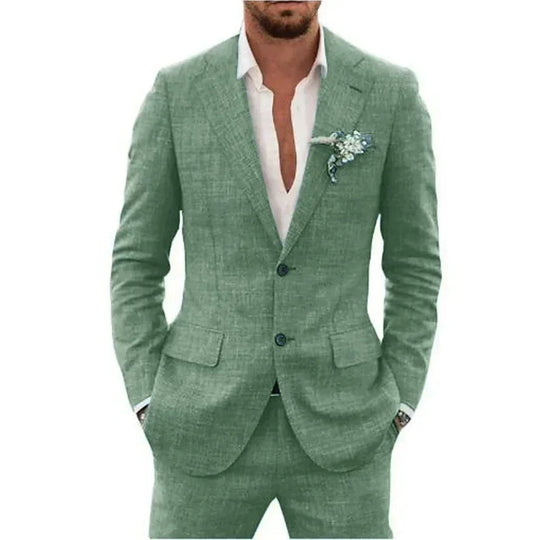 Men's 2-Piece Modern Wedding Guest Suit